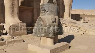 拉梅塞姆-公元前十三世纪法老拉姆斯二世的纪念庙，上埃及塞班墓地的一部分